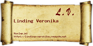 Linding Veronika névjegykártya
